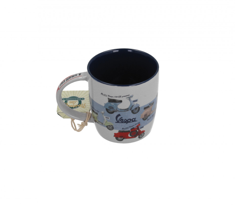 Tableau des modèles de tasses Vespa
