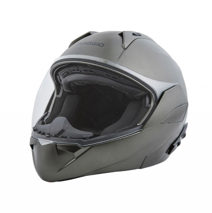 Casque modulable Piaggio vert