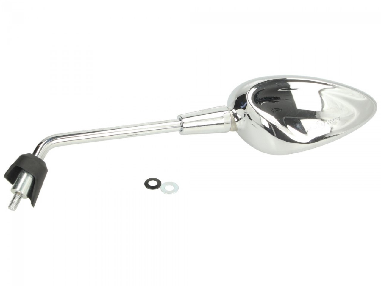 Rétroviseur gauche chromé pour Vespa Sprint 50-150ccm 2T/4T