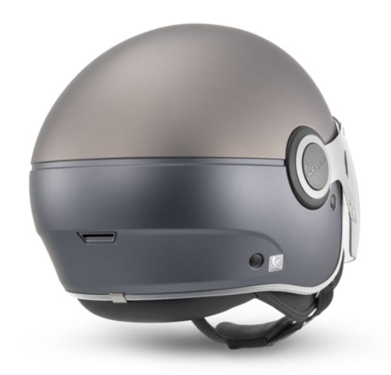Vespa casque jet Demi Jet, argentario titanium