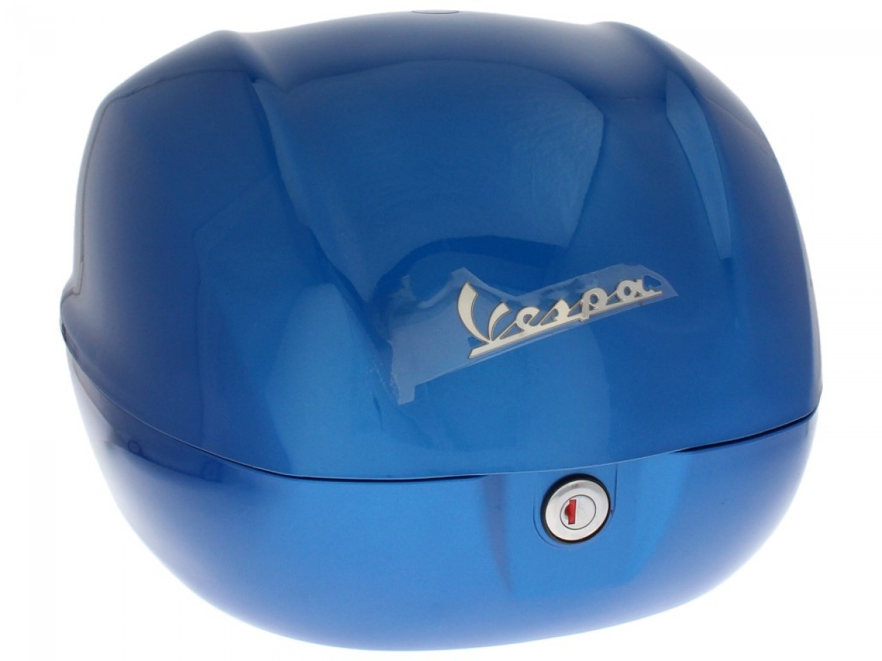 Top case Vespa 32 L bleu clair brillant 261/A sans dossier