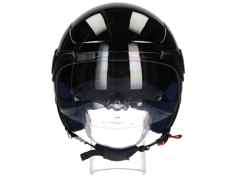 Casque jet Piaggio PJ noir