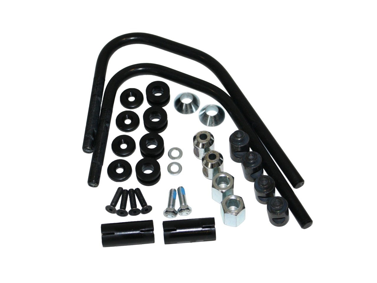 Support original noir pour pare-brise Vespa Sprint (24-)