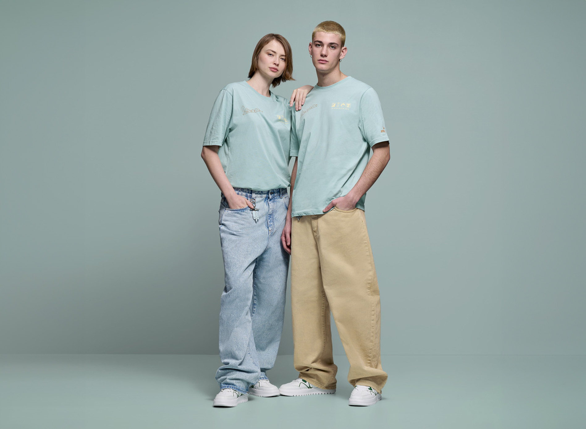 T-shirt Vespa Origin vert collection DEC