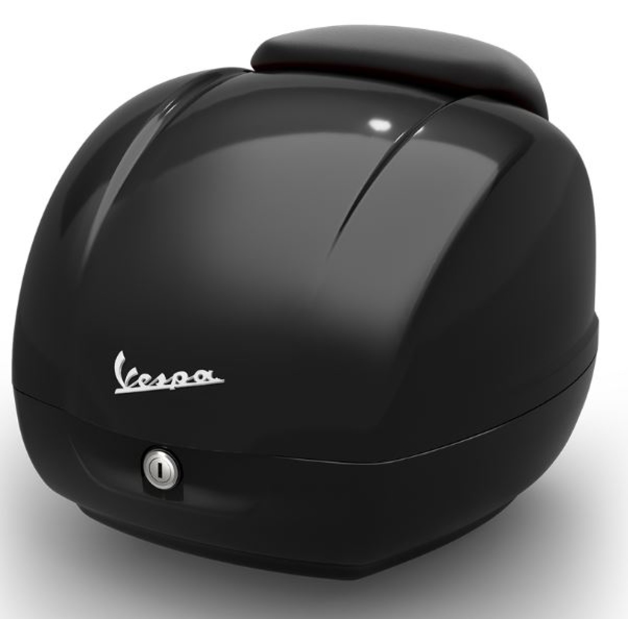 Top case original pour Vespa GTS - noir nero cosmo / vulcano / 98/A
