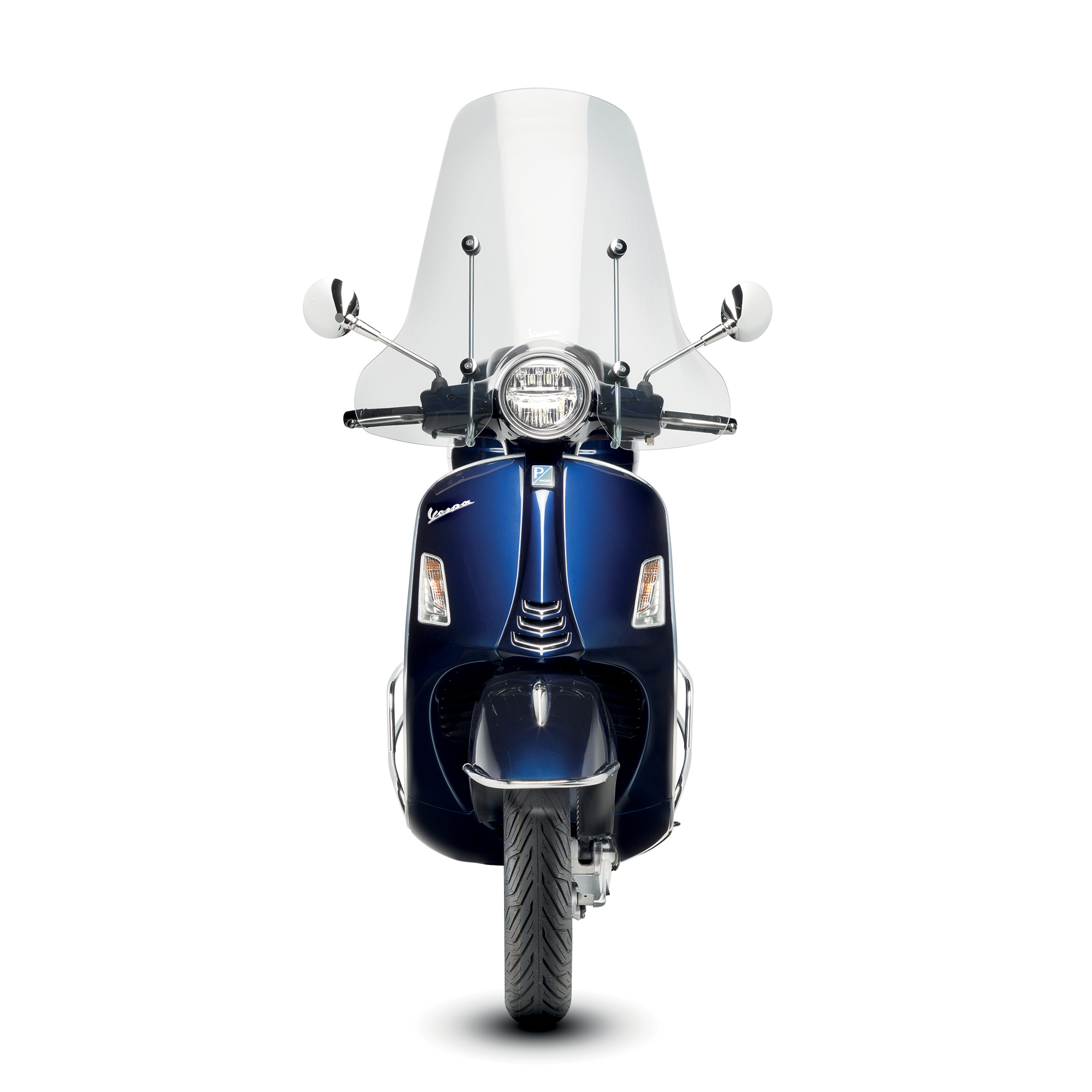 Pare-brise haut avec support Vespa GTS / Super (HPE & SuperTech) d'origine Vespa