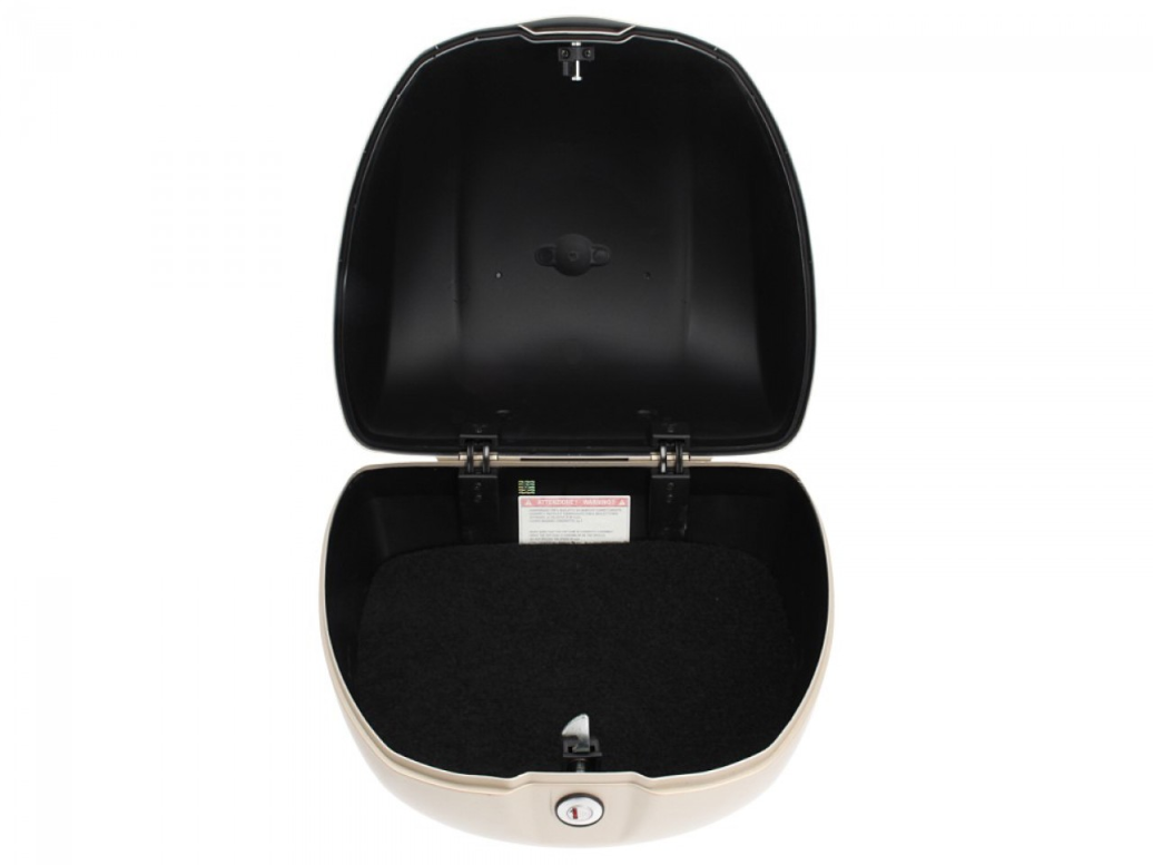 Top case Vespa 32 L beige mat 516/A sans dossier