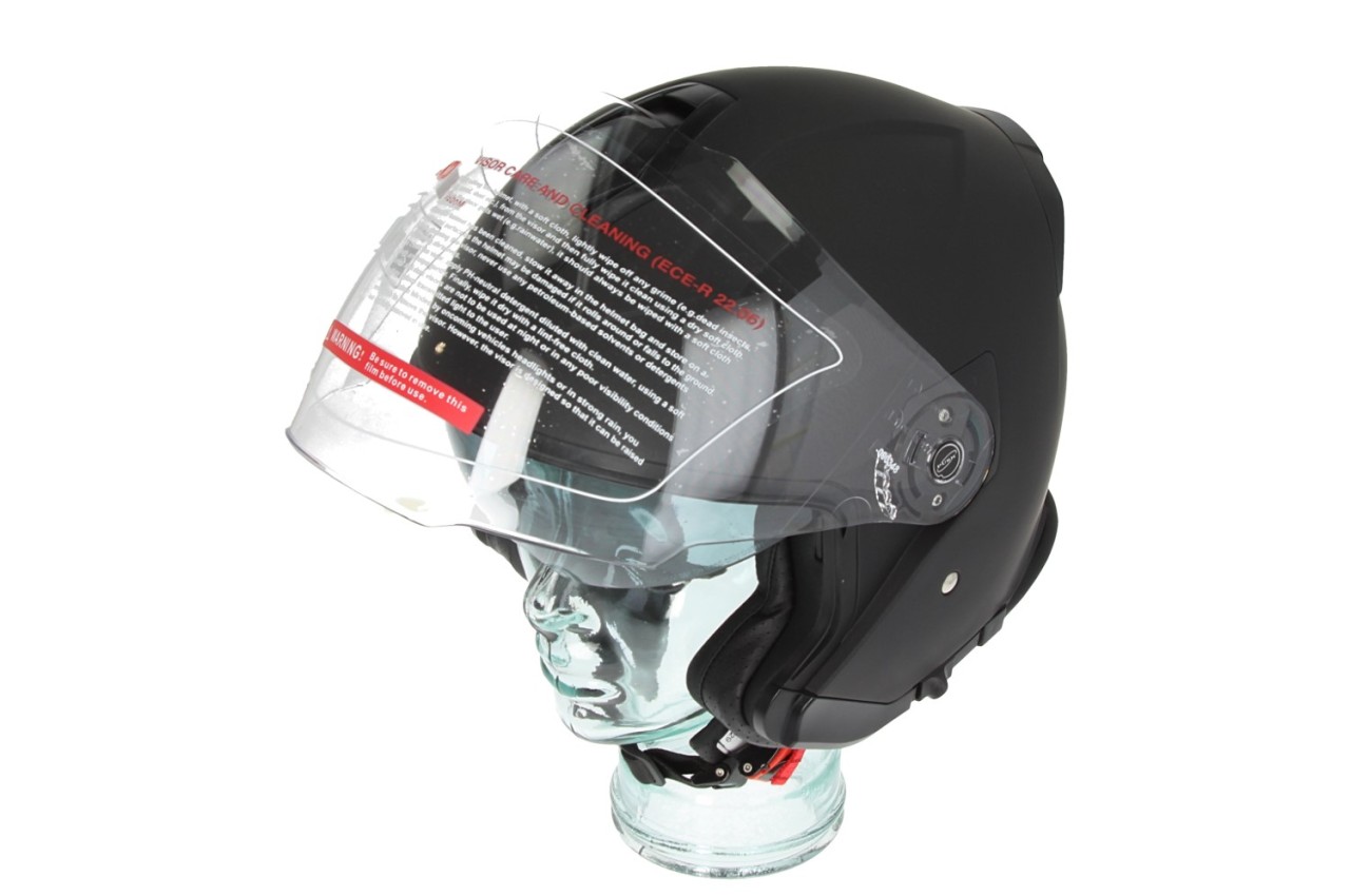 Casque Piaggio Full Jet PFJ noir mat
