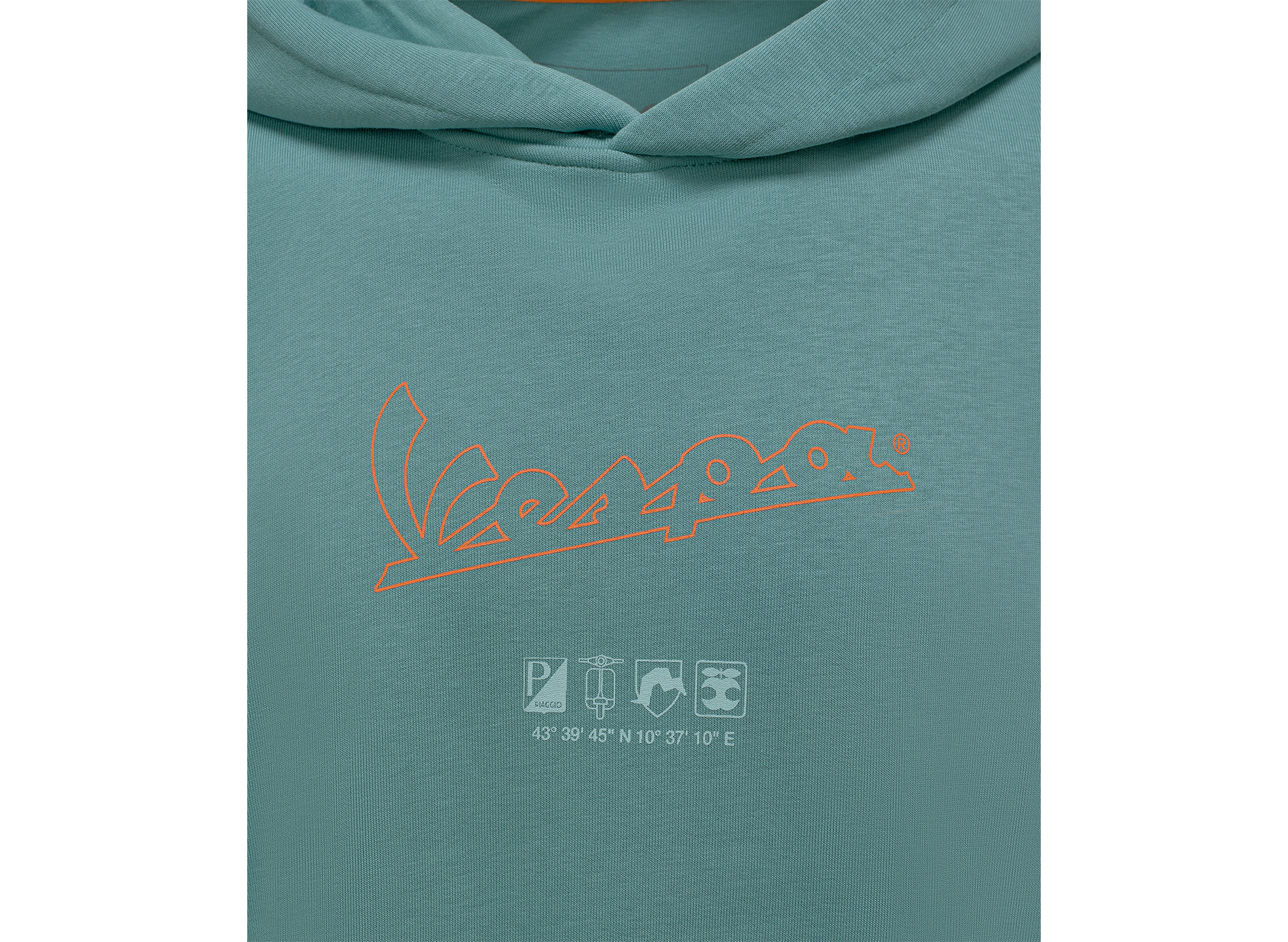 Vespa Hoodie Soul vert collection DEC