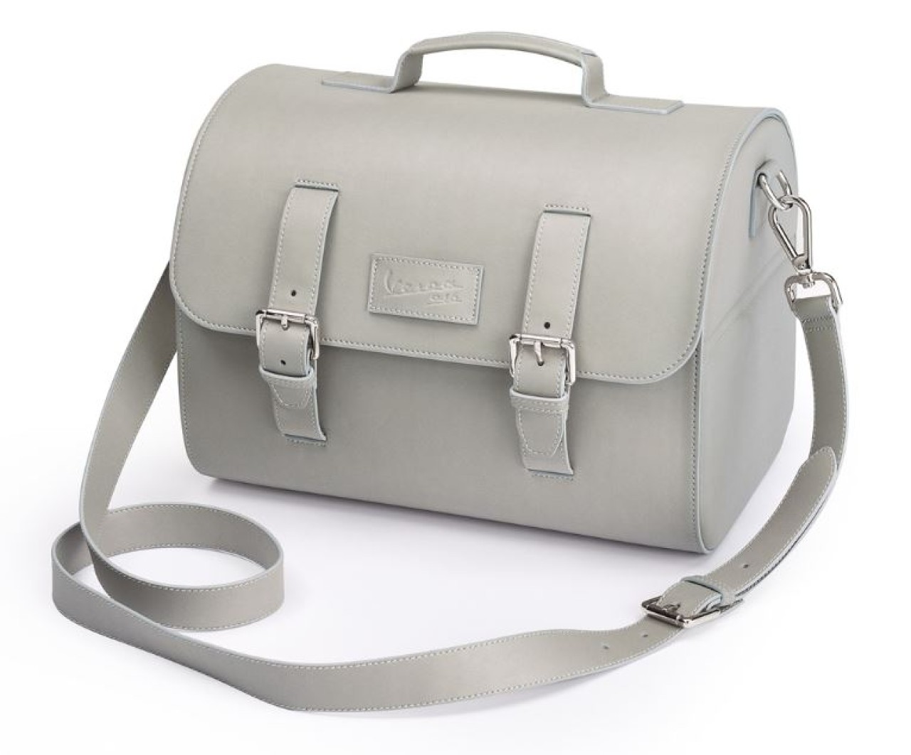 Valise en cuir originale pour Vespa 946 Special Edition Snake - beige