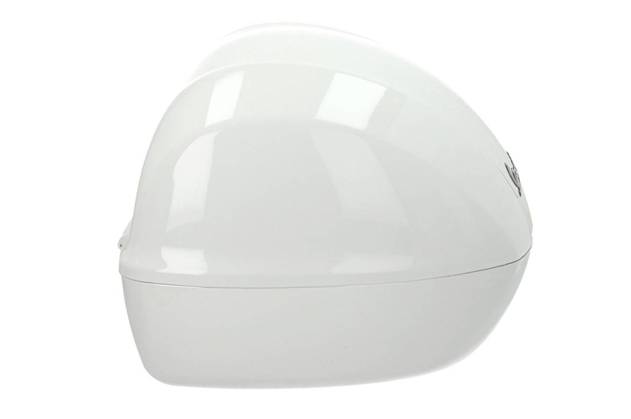 Top case Vespa 32 L blanc brillant B04 sans dossier