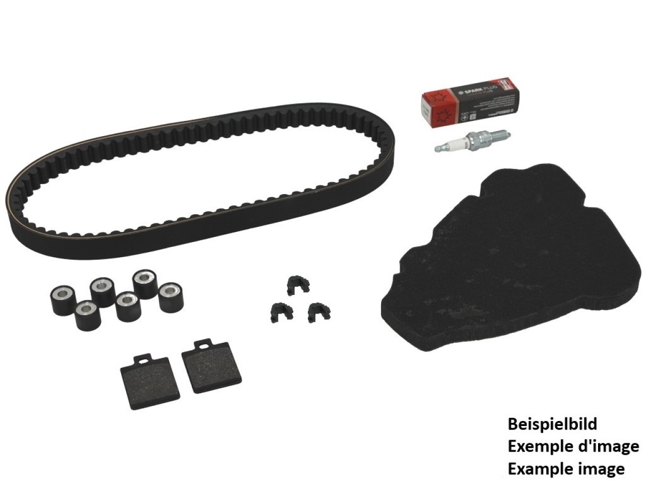 Kit d'inspection Plus (OEM) avec plaquettes de frein Vespa Primavera / Sprint 125 ABS 4T 3V 2016-2020