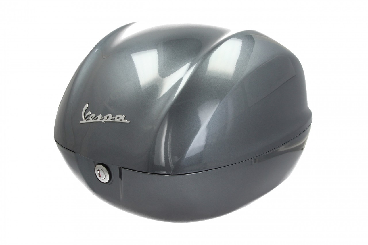 Top case Vespa 32 L gris brillant G03 sans dossier