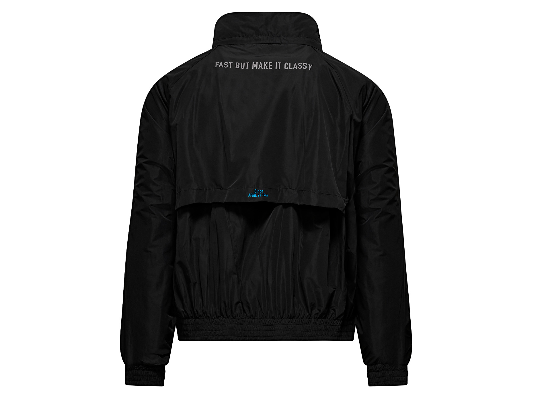 Veste coupe-vent Vespa noire collection DEC