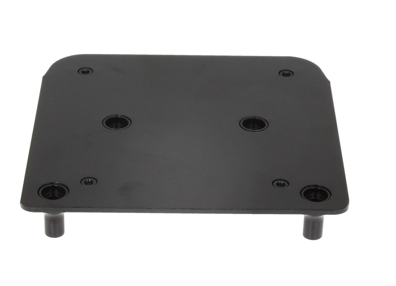 Top Case Kit 36 l. Noir Meteora 93/B Original Piaggio pour Beverly HPE (plaque de maintien incluse)