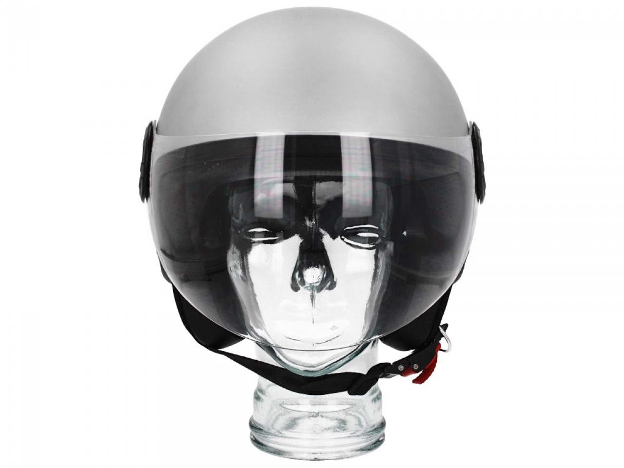 Casque jet Piaggio AWA Basejet gris mat