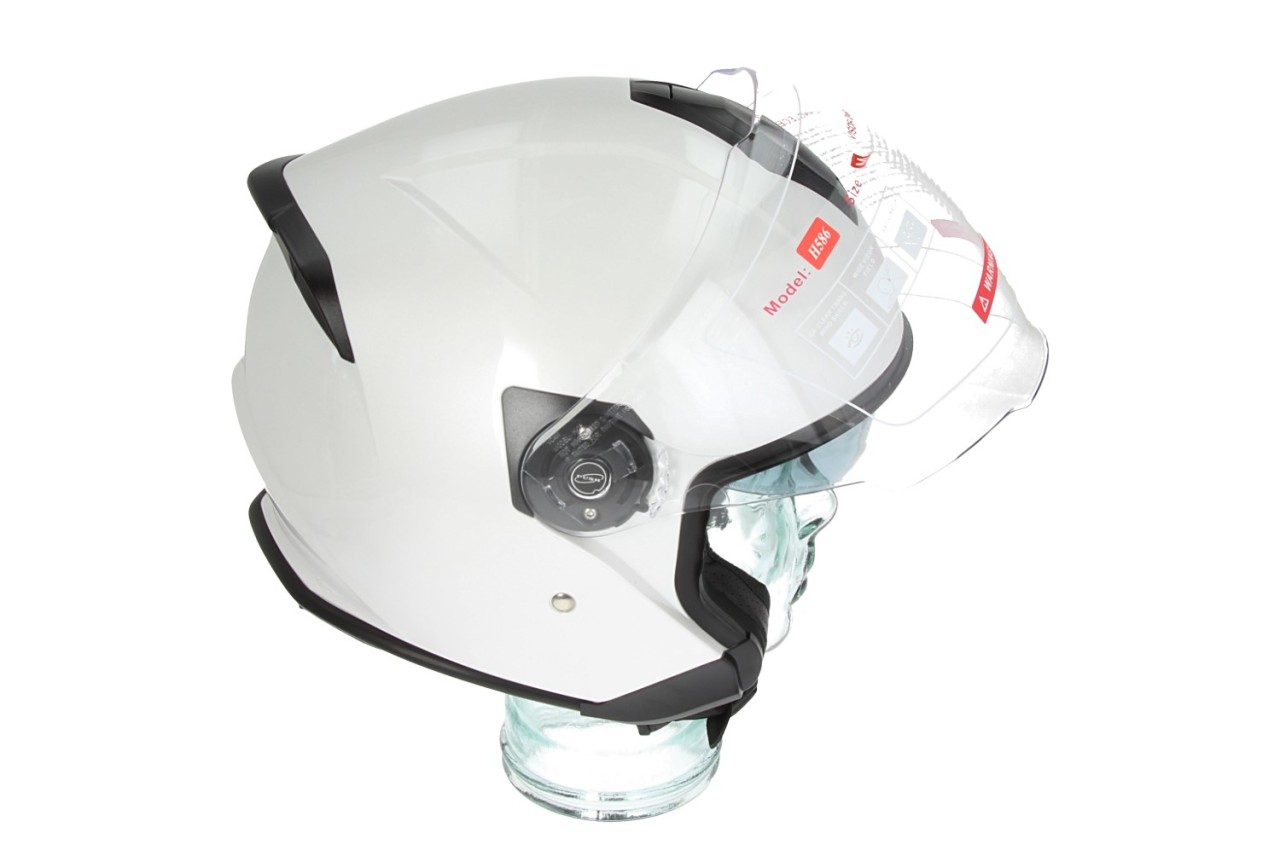 Casque Piaggio Full Jet PFJ blanc brillant