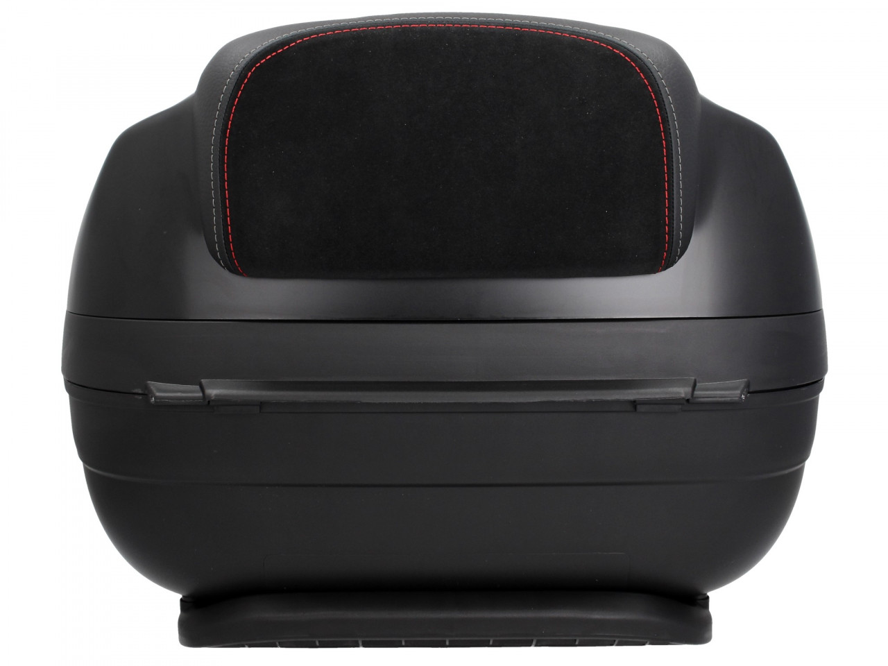 Top Case, 37 l, (NO_noir mat 93/B) incl. coussin dorsal pour Piaggio MP3 500 Sport Advance HPE