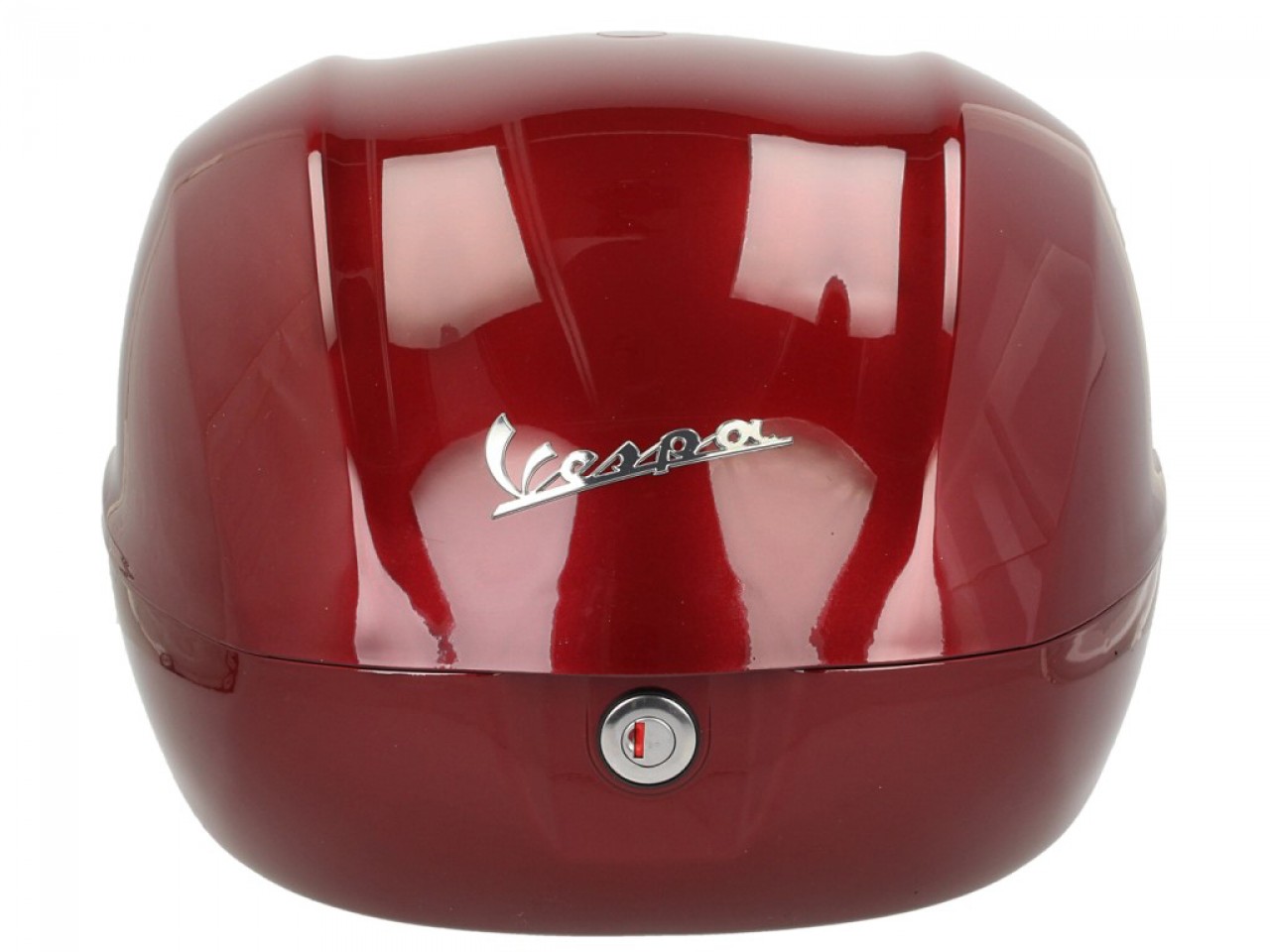 Top case Vespa 32 L rouge brillant 880/A sans dossier