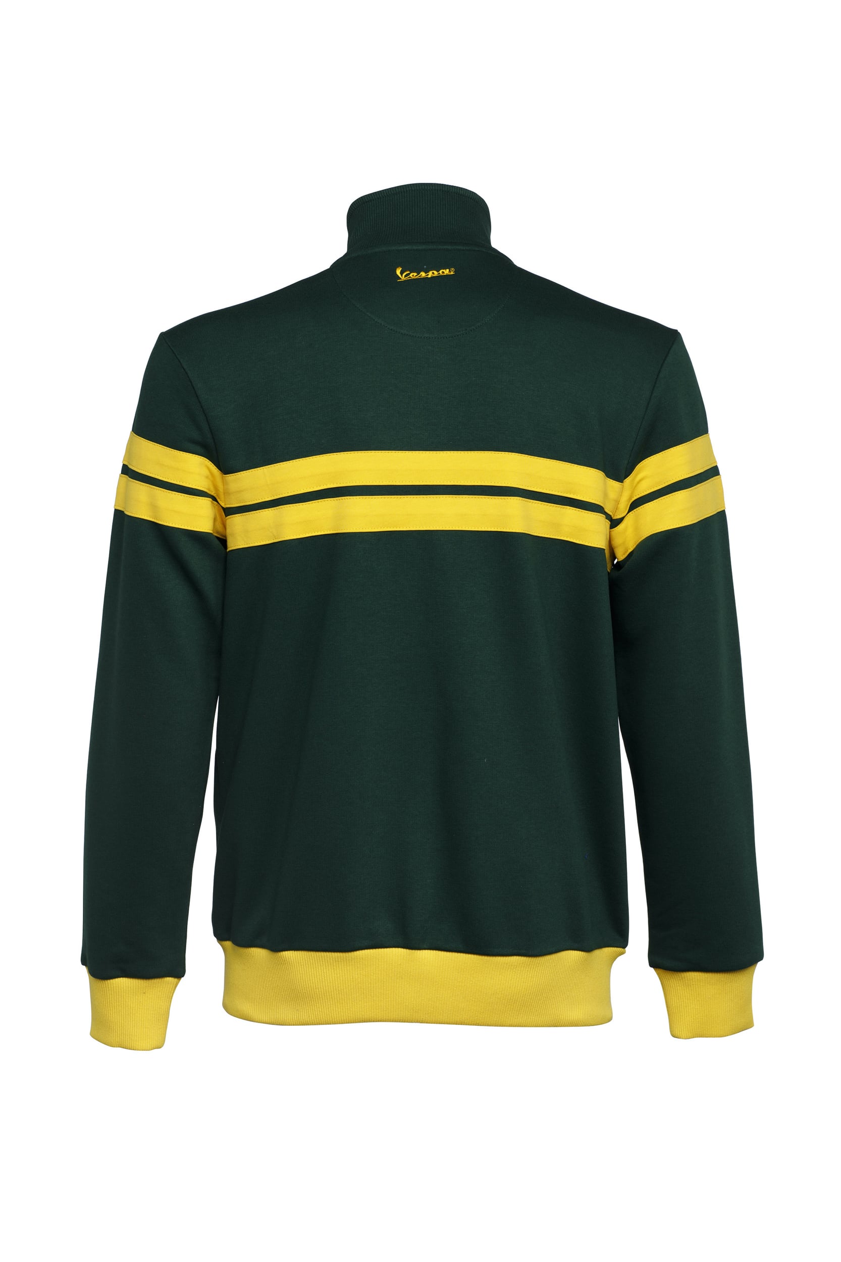 Veste sweat Vespa, Racing Sixties 60s vert / jaune