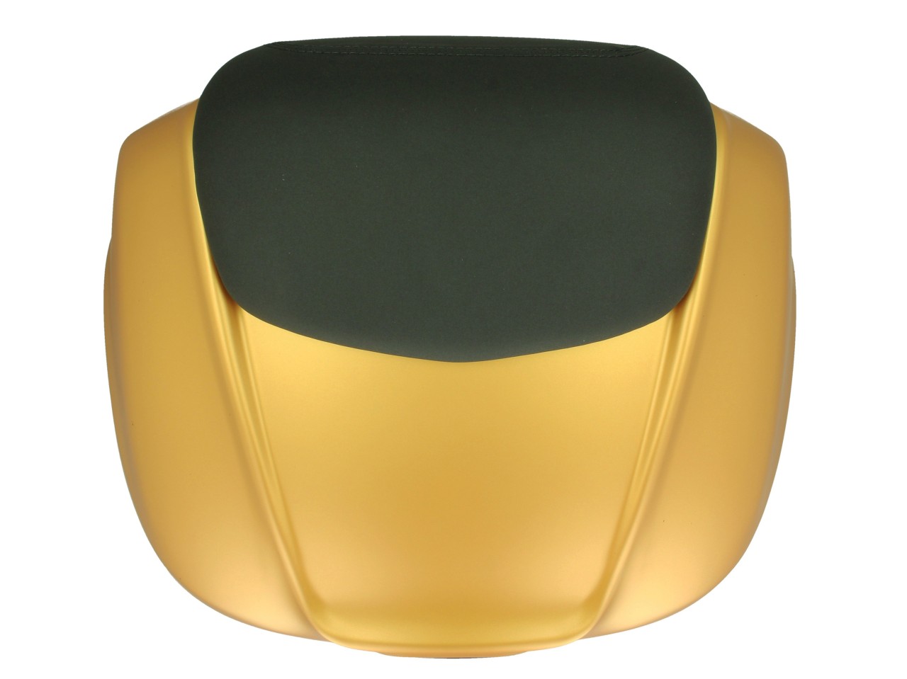Top case 37 L avec dossier pour Piaggio Medley Sport 125/200 (24-25) - jaune métallisé mat L10