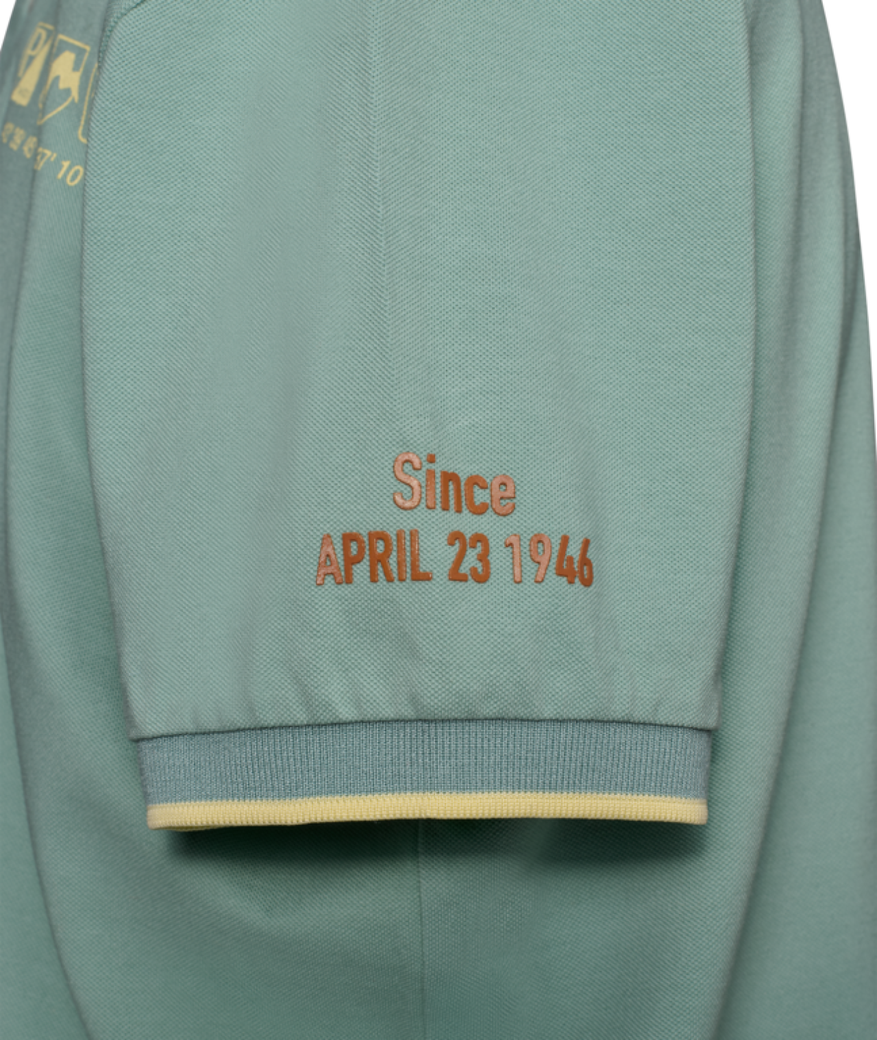 Polo Vespa Origin vert, collection DEC