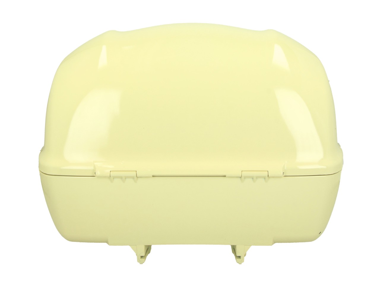 Top case Vespa 32 L jaune brillant Q09 sans dossier