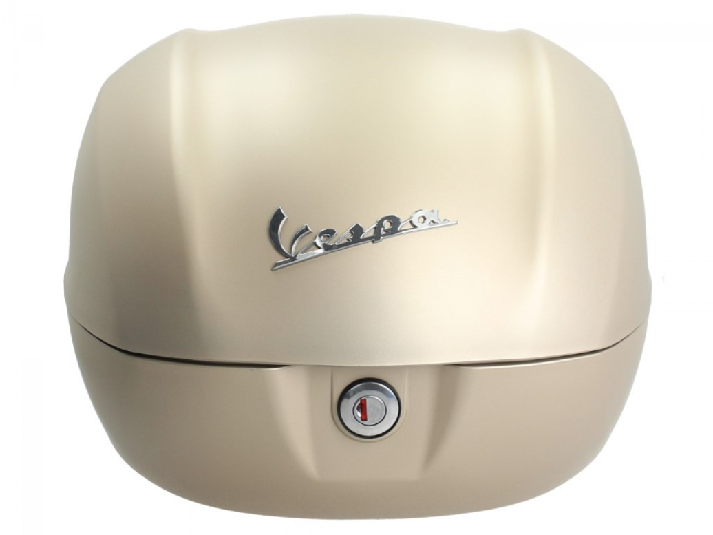 Top case Vespa 32 L beige mat 516/A sans dossier