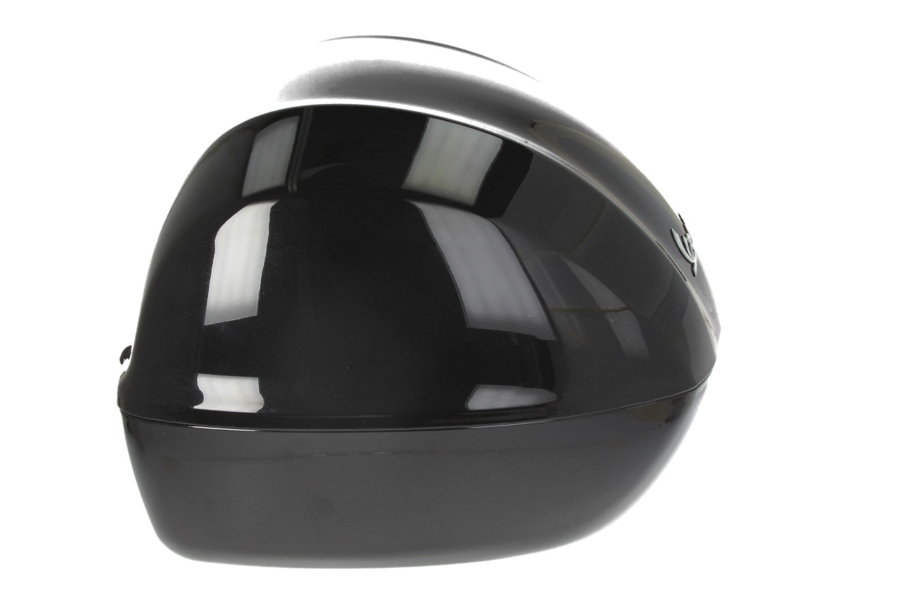 Top case Vespa 32 L noir brillant Nero Cosmo (98/A) sans rembourrage dorsal