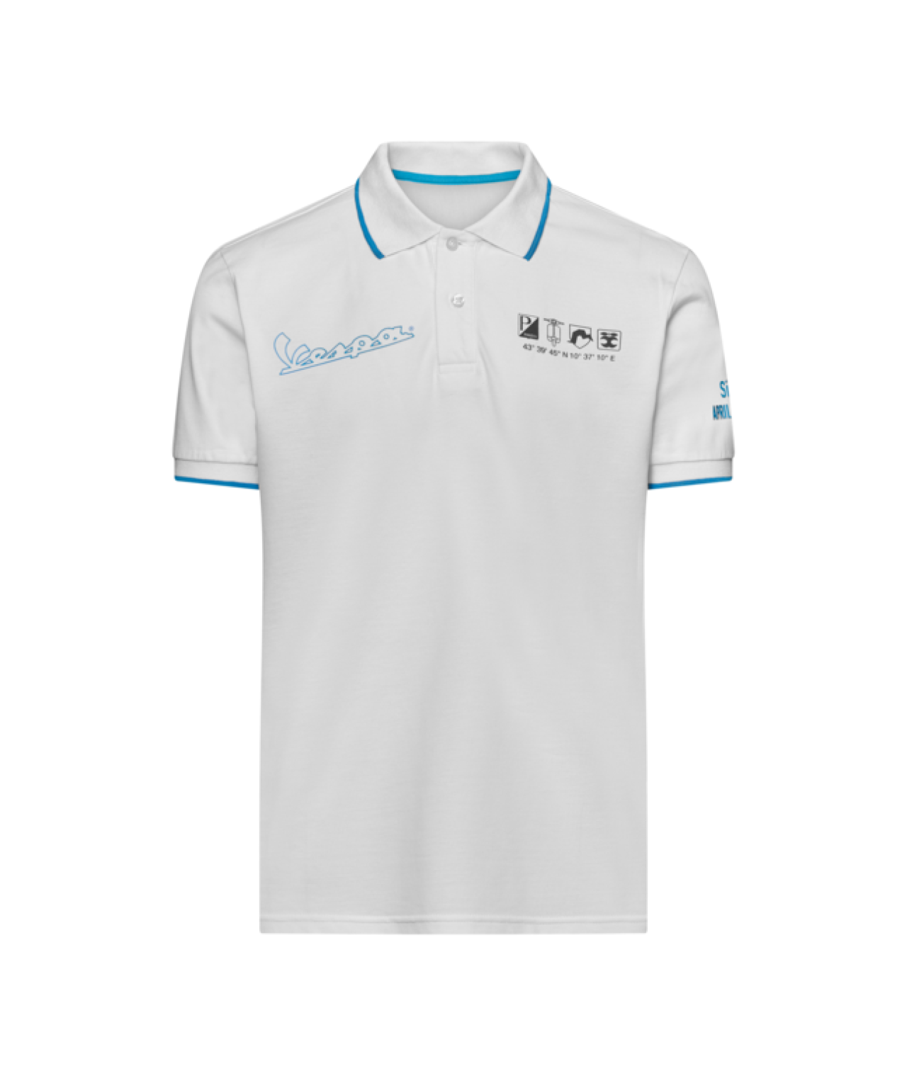 Polo Vespa « Holy white » de la collection DEC