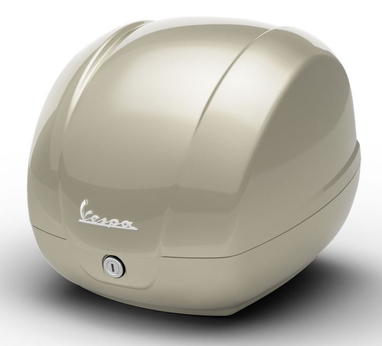 Top case d'origine 36 L beige Q01 pour Vespa GTS 125/310 et GTV 310