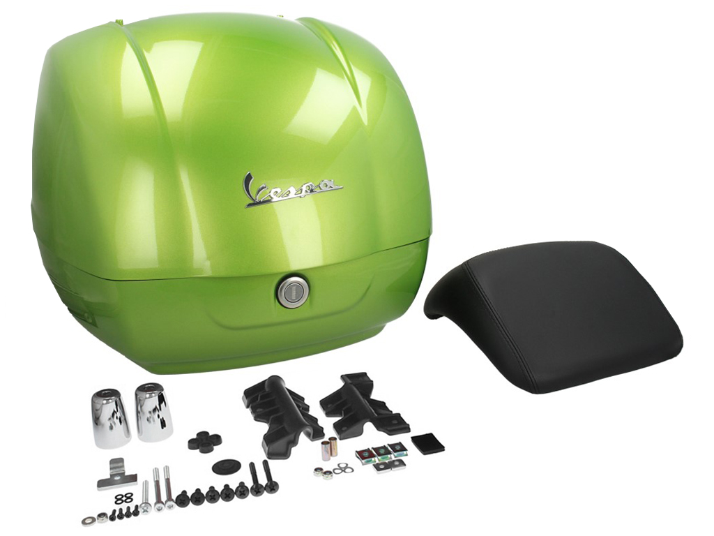 Top case original pour Vespa GTS - vert / gem green / hope green 341/A