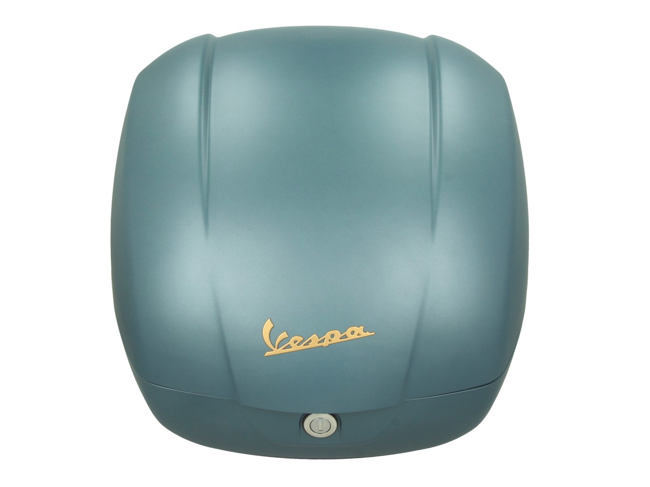 Top case Vespa 36 L bleu sans rembourrage dorsal Blue Officina 8 (D31)