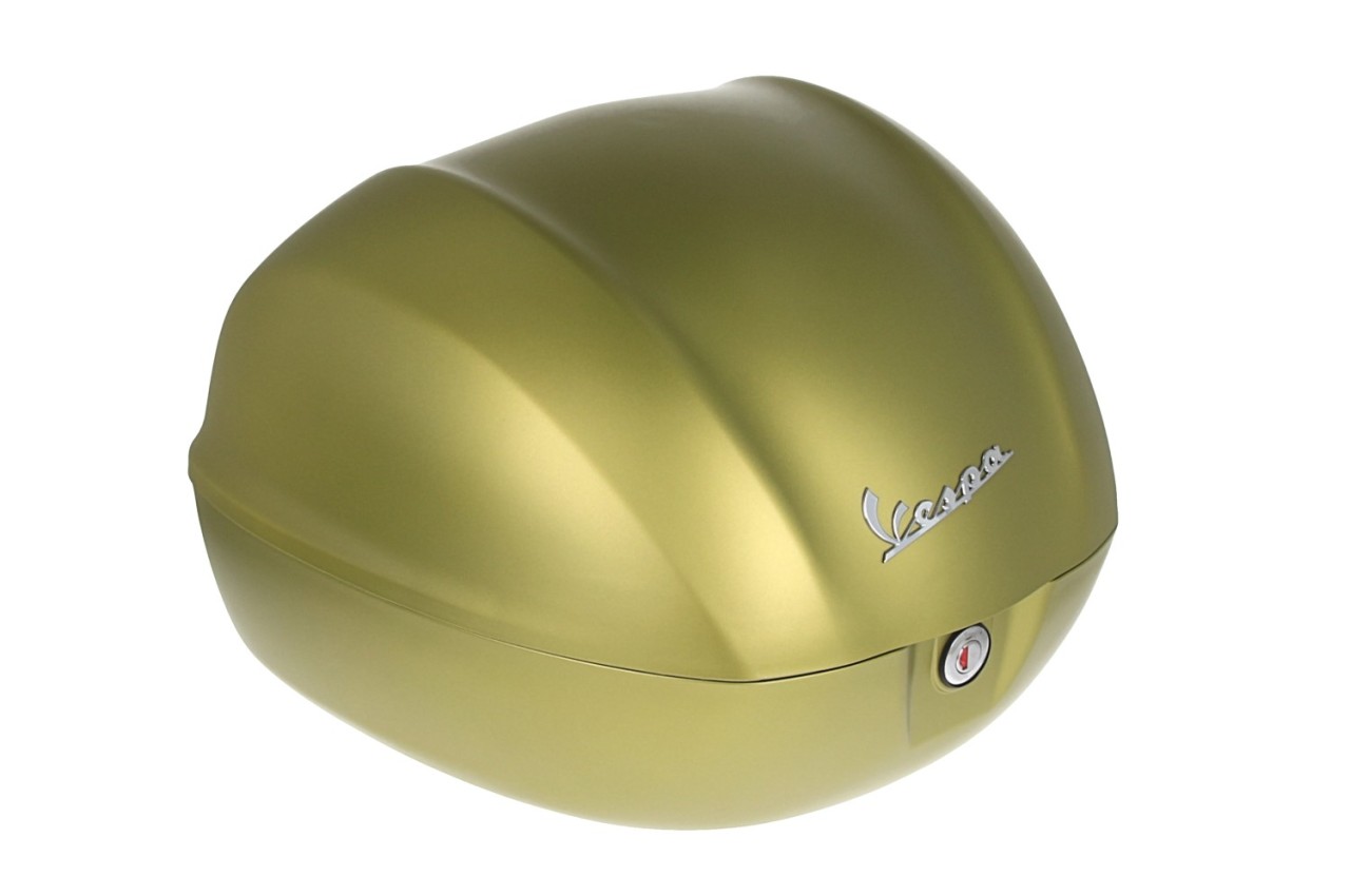 Top case Vespa 32 L vert mat V03 sans dossier
