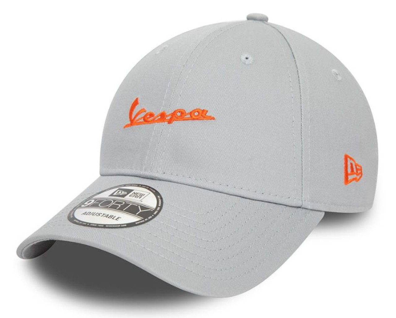 Casquette de baseball Vespa New Era 9Forty grise