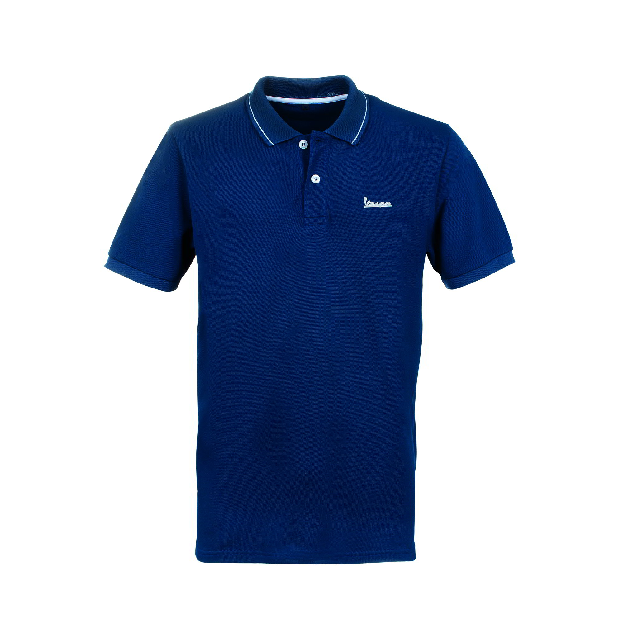 Vespa Polo Graphic Homme, bleu