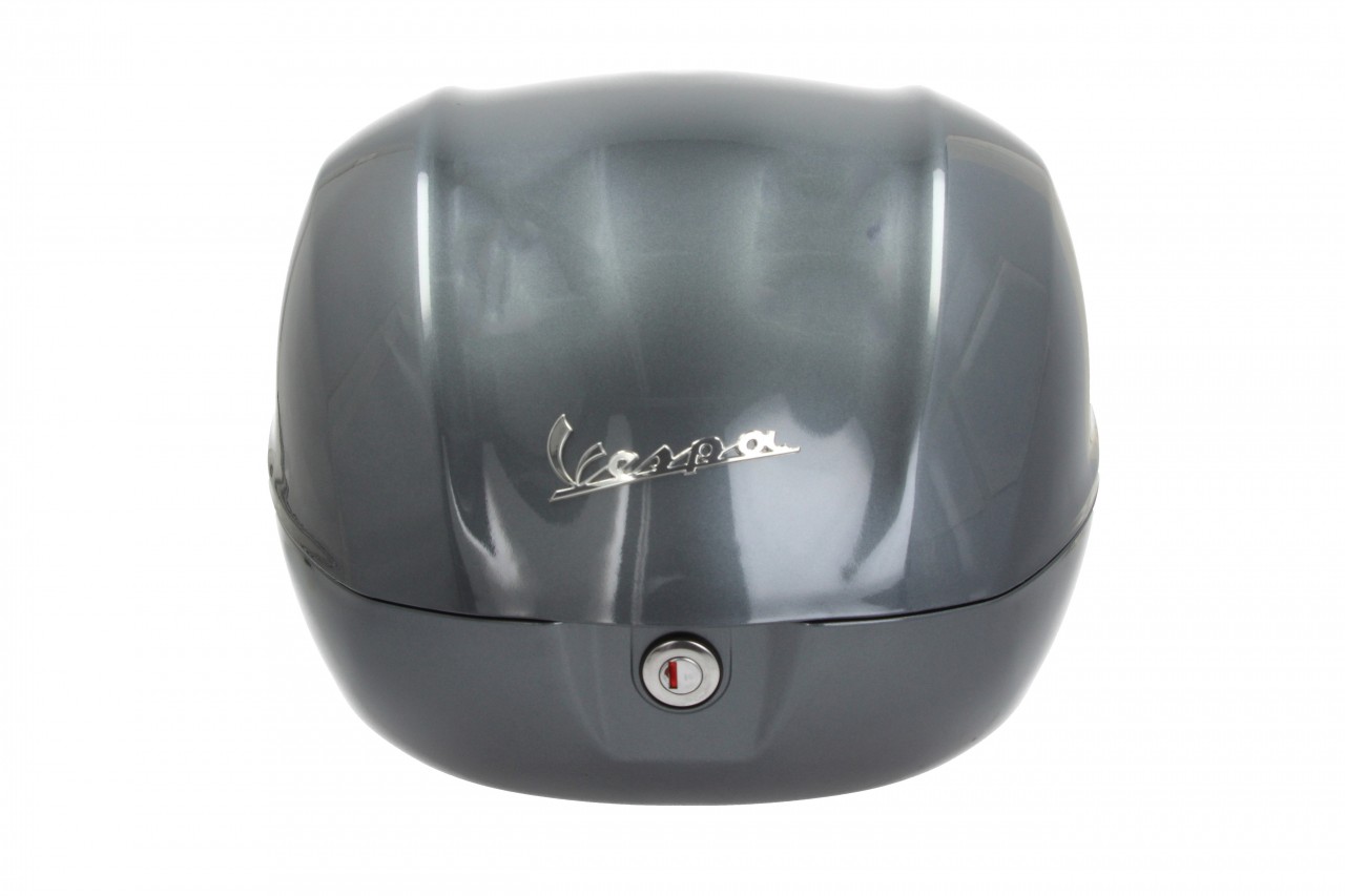 Top case Vespa 32 L gris brillant G03 sans dossier