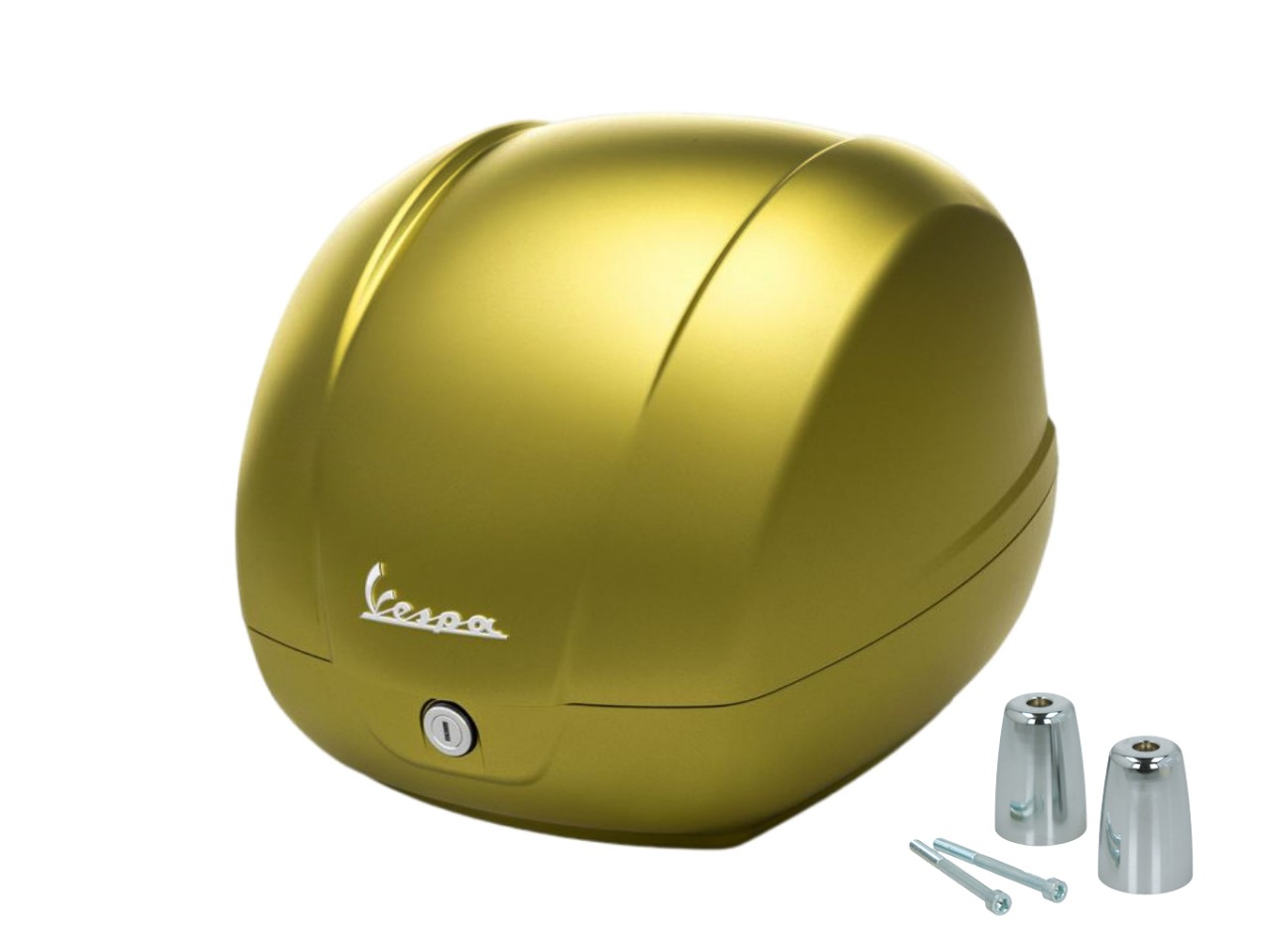 Top case d'origine 36 L vert mat V03 pour Vespa GTS 125/310 et GTV 310