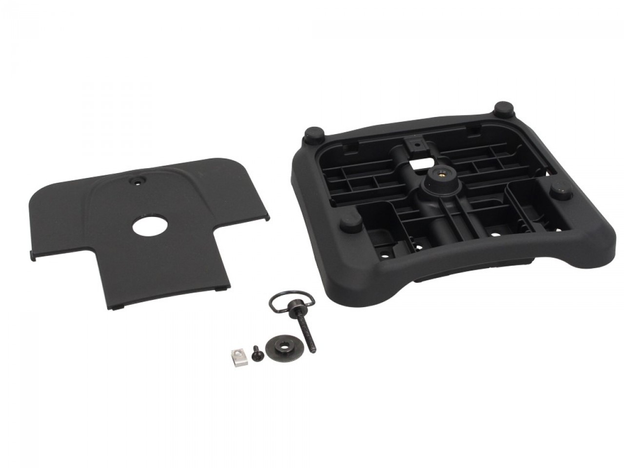 Top case 37L pour Beverly Original Piaggio - NERO CARBONIO (POLICE) 93/B