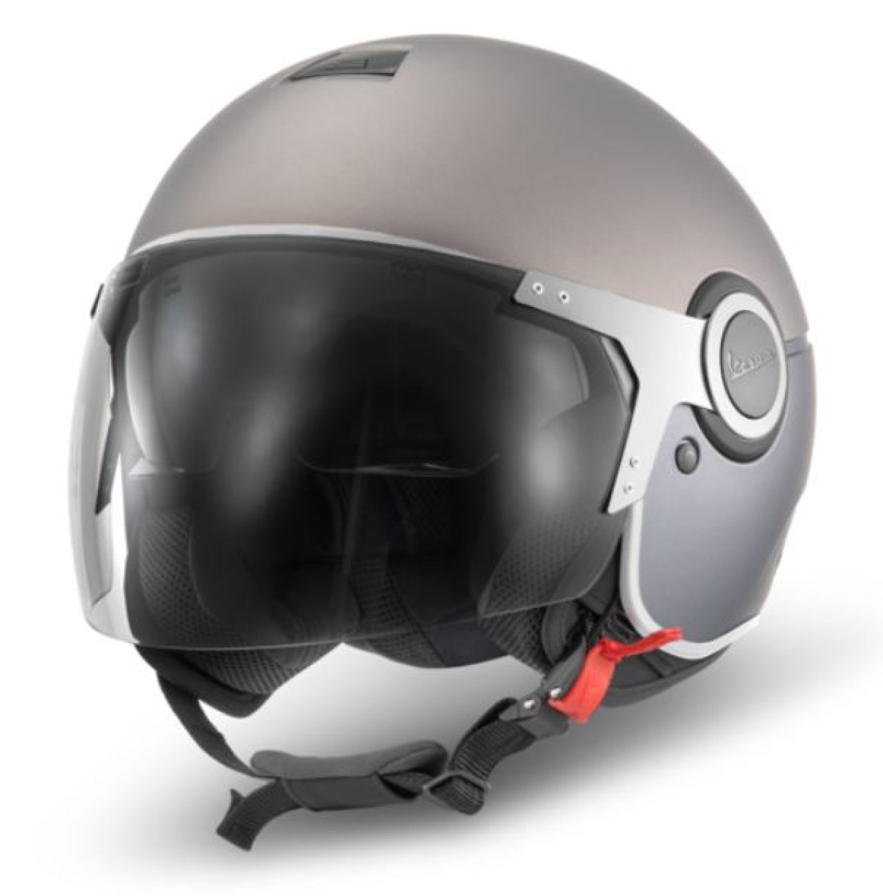 Vespa casque jet Demi Jet, argentario titanium