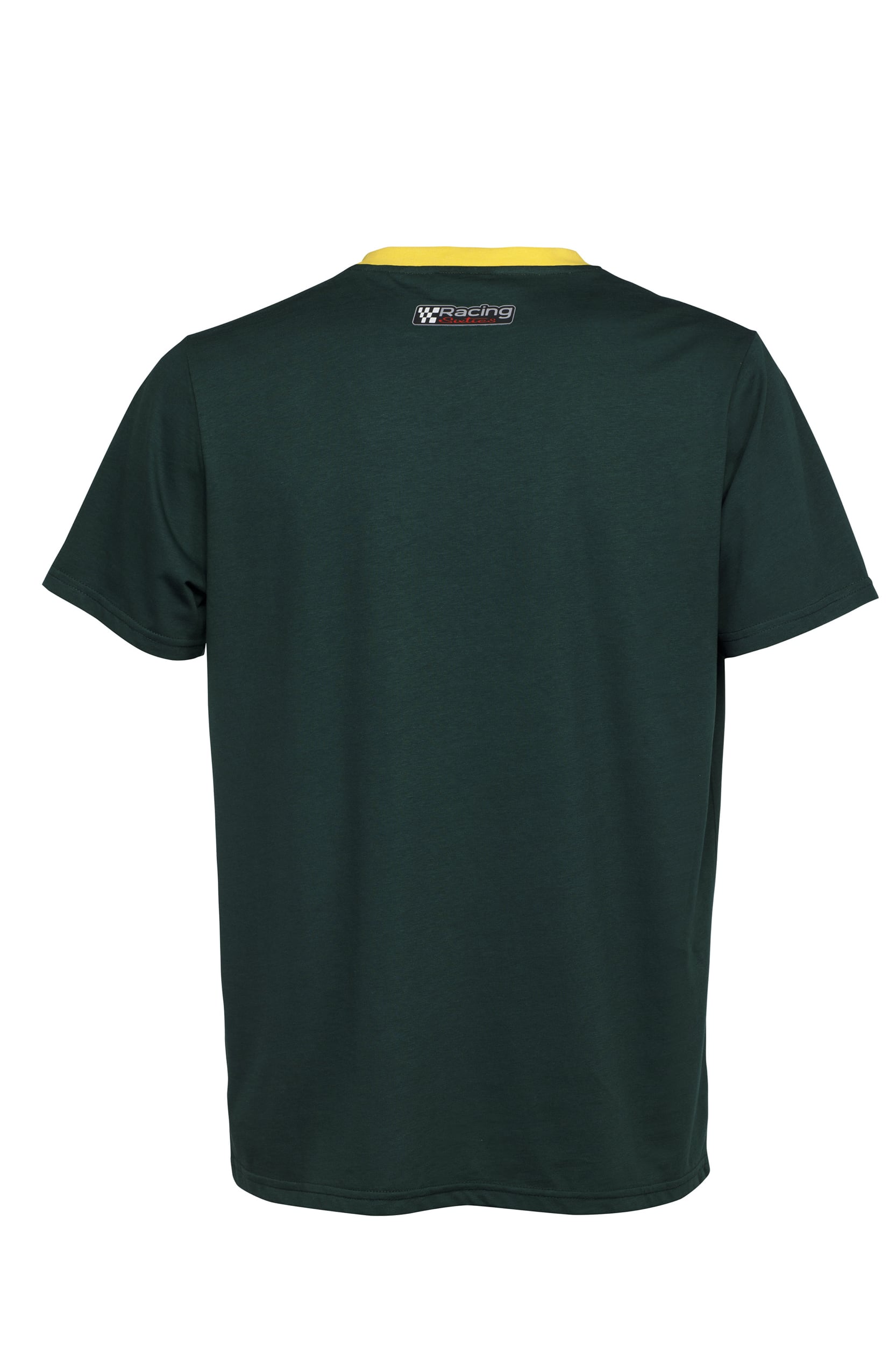 T-Shirt Vespa Racing Sixties 60s vert / jaune