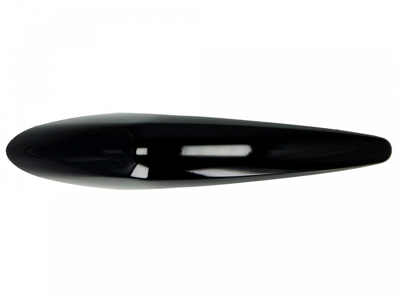 Enjoliveur de garde-boue noir brillant pour Vespa GTS HPE (125cc/300cc) 2019-2020