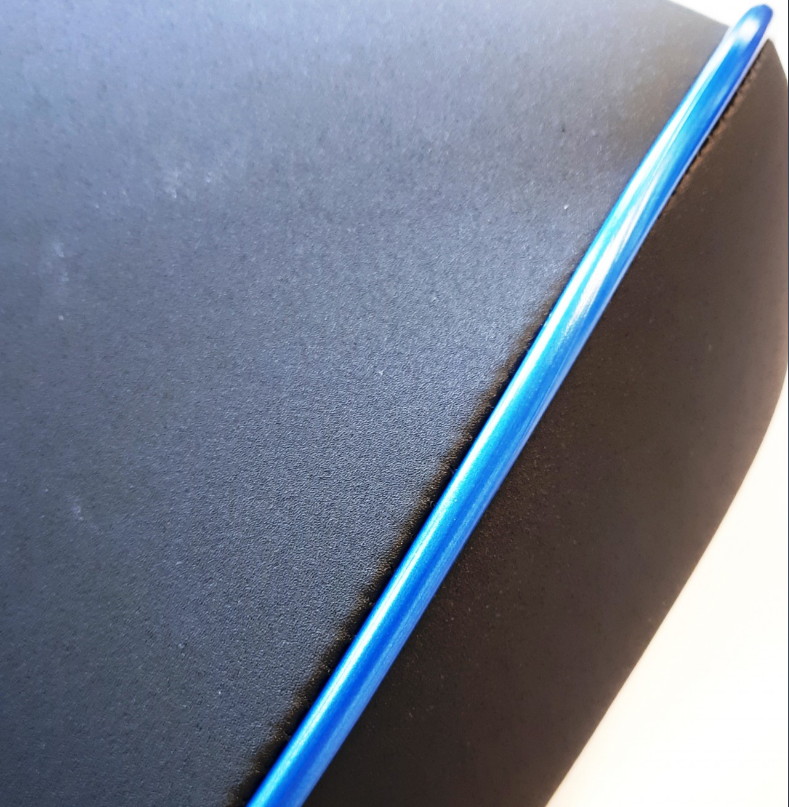 Dossier original pour top case Vespa Elettrica blu/blue