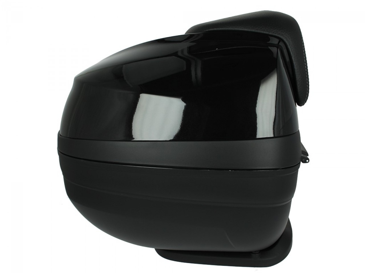 Kit top case pour MP3 (plaque de maintien incluse) 37 l, noir, universo 91/B