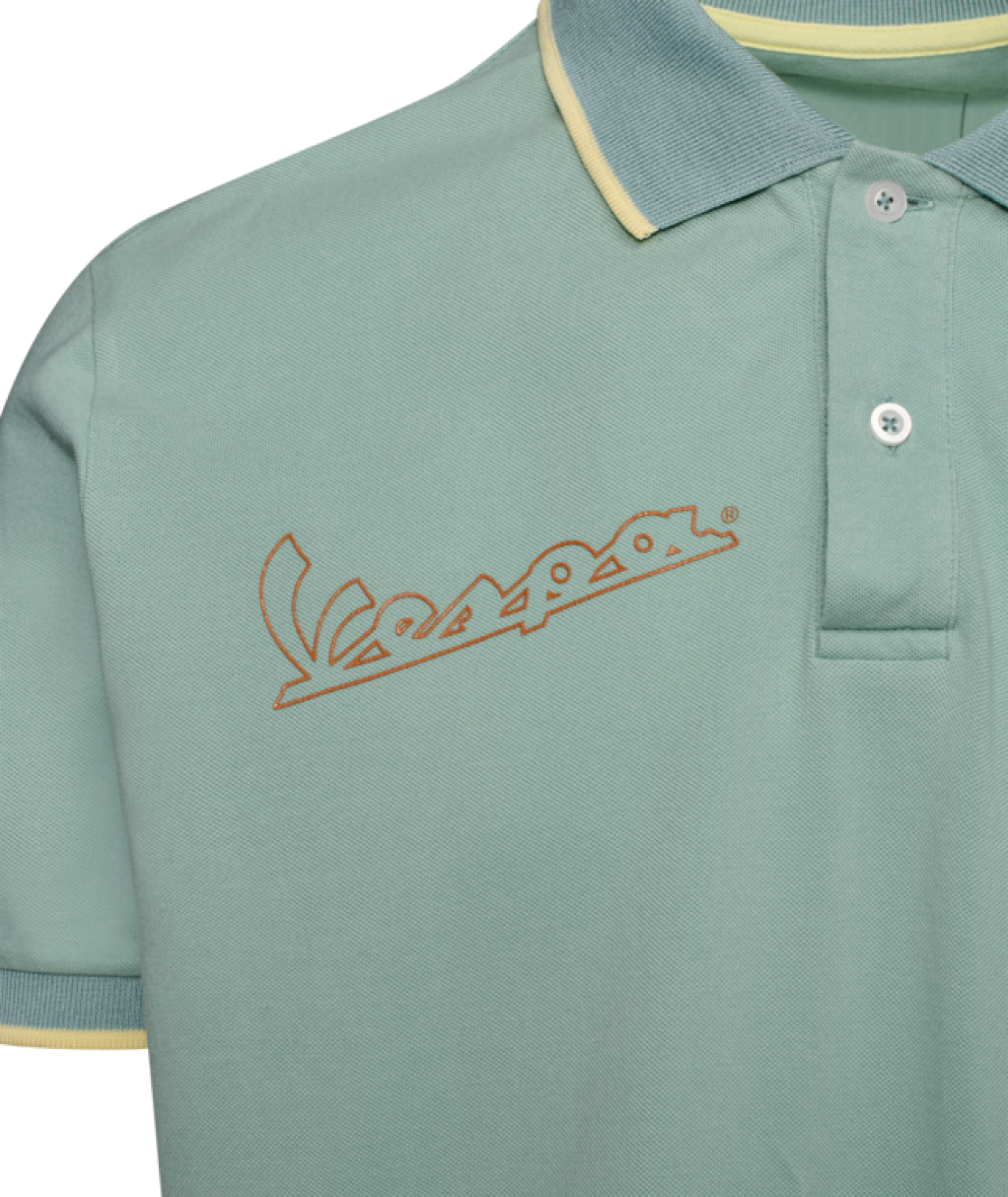 Polo Vespa Origin vert, collection DEC