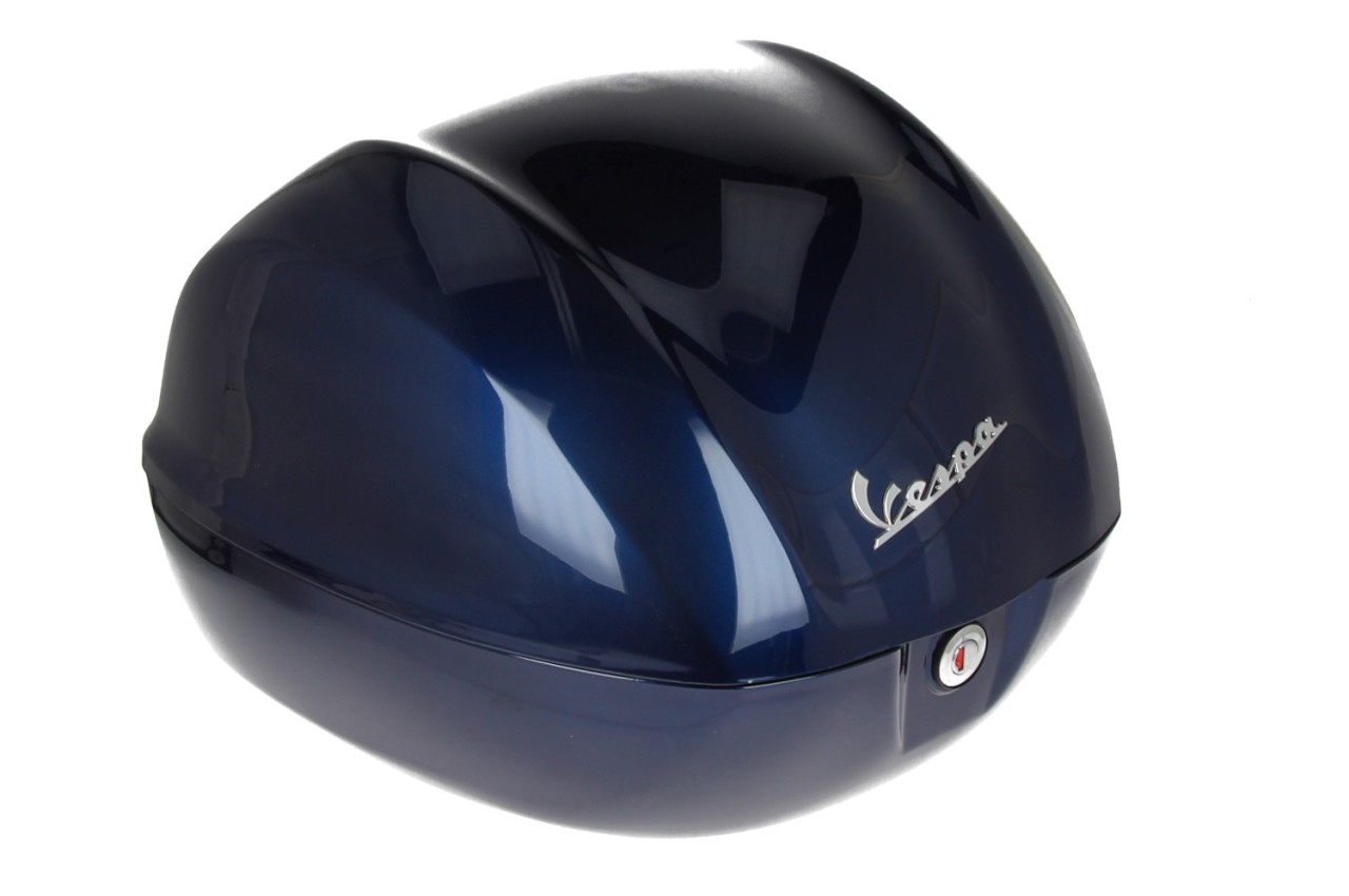 Vespa Topcase d'origine 32 L bleu foncé 289/A sans dossier