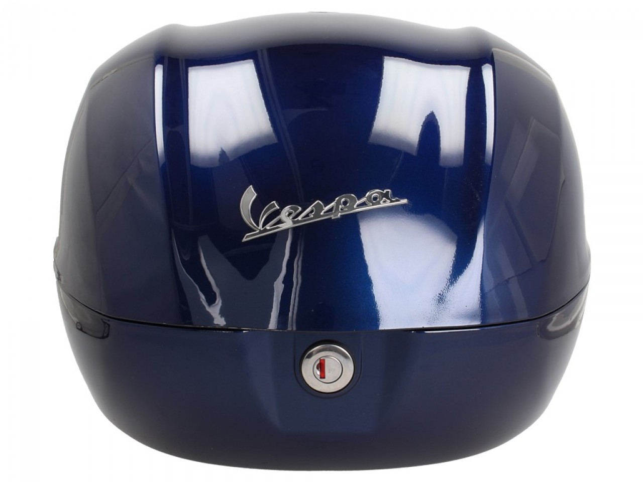Top case Vespa 32 L bleu foncé brillant 289/A sans dossier