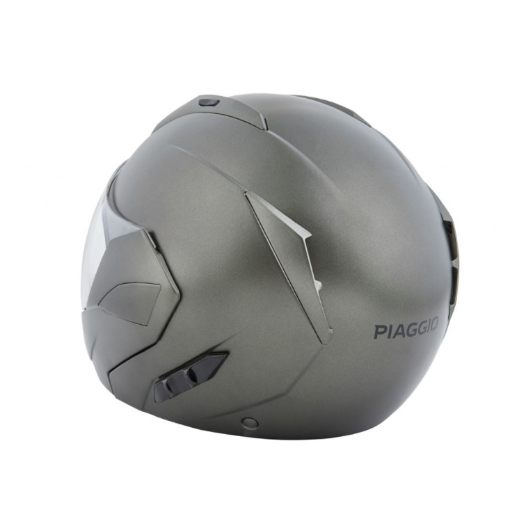 Casque modulable Piaggio vert