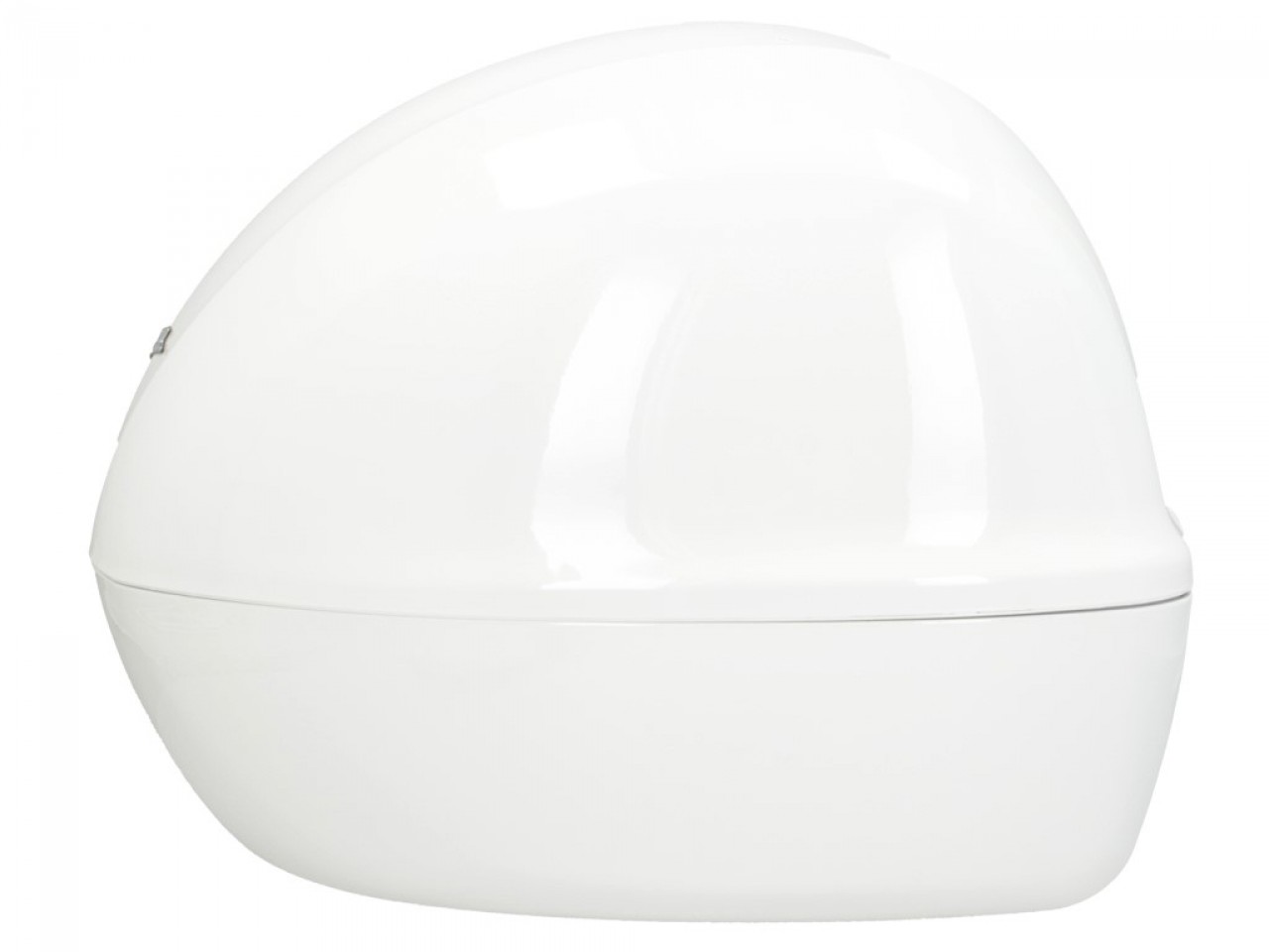 Topcase Vespa 32 L blanc brillant 544 sans dossier