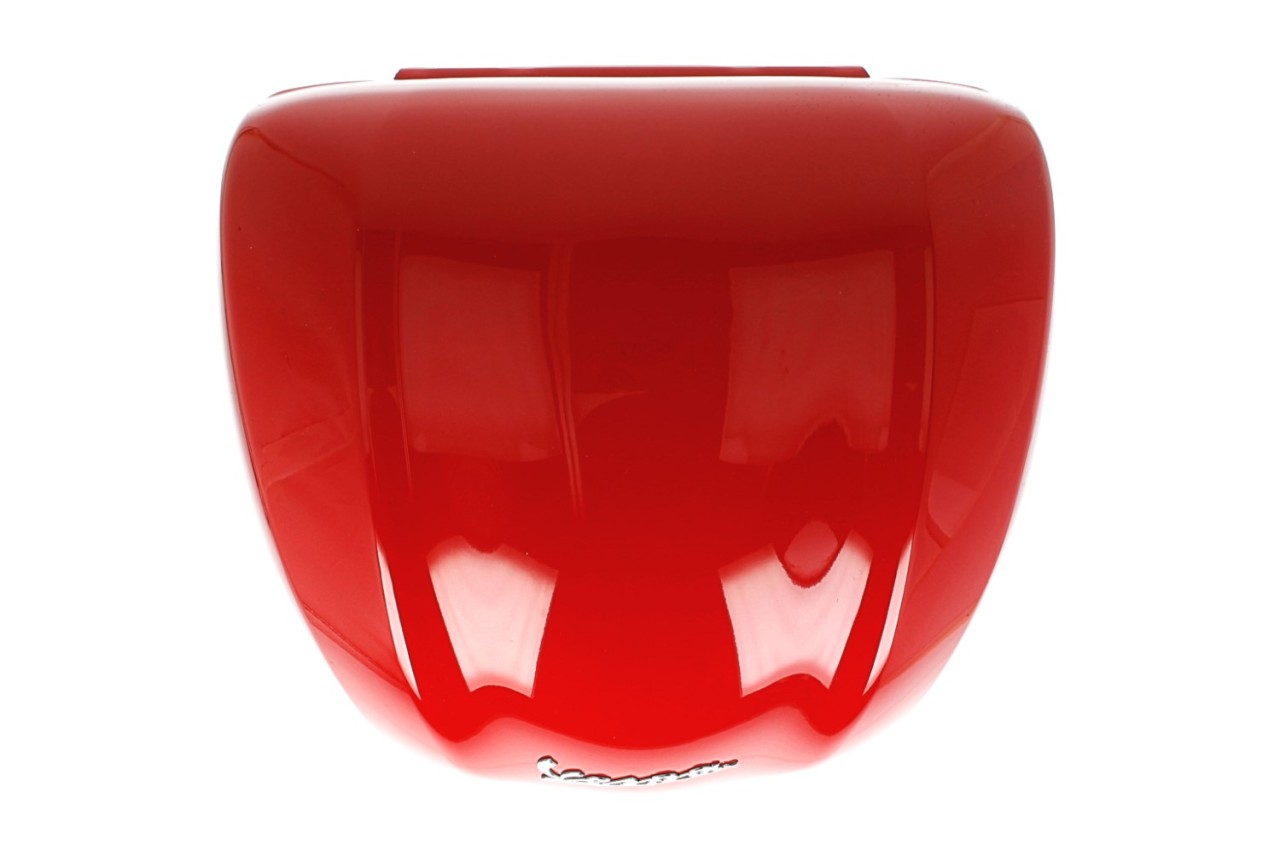 Top case Vespa 32 L rouge brillant 894 sans dossier
